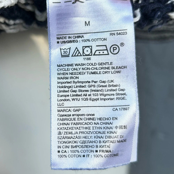 Gap Crochet Sweater Vest Tank Top, Medium - Picture 7 of 12